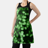 フェスティバルグリ白熱［赤熱］光を放つーンライトクリスマス エプロン (インサイチュ)