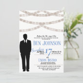 フェスティバルグルームシャワー招待状 招待状 (スタンド正面)