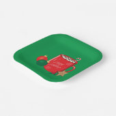 フェスティバルコカマググリーンホリデー紙プレート ペーパープレート (傾斜あり)