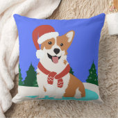 フェスティバルコルギインウィンターワンダーランド クッション (ブランケット)