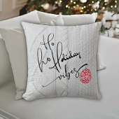 フェスティバルコージークリームセーターテクスチャホリデービベス クッション