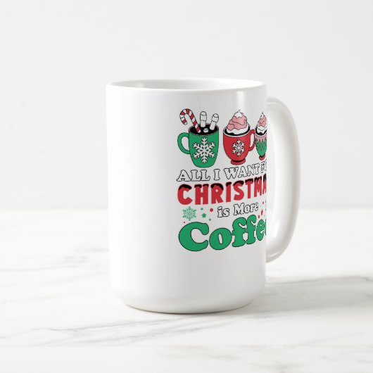 フェスティバルコーヒーカップとクリスマスことわざ コーヒーマグカップ (正面右)