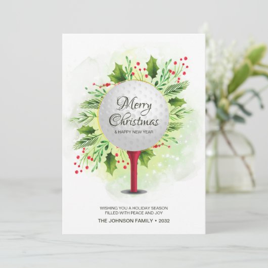 フェスティバルゴルフティーショットクリスマスグリーン シーズンカード (スタンド正面)