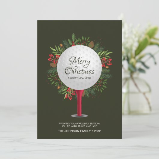 フェスティバルゴルフティーショットクリスマスグリーン シーズンカード (スタンド正面)