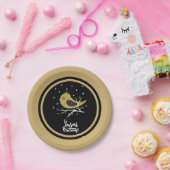 フェスティバルゴールデンホリデーおもしろい ペーパープレート (パーティー)