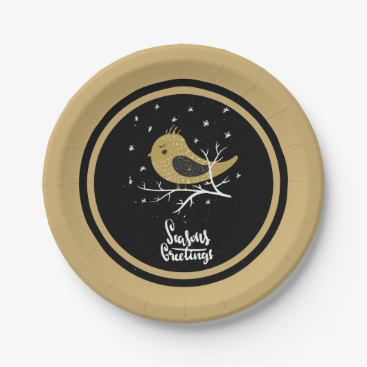 フェスティバルゴールデンホリデーおもしろい ペーパープレート (正面)