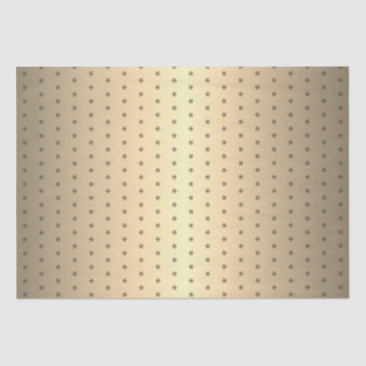 フェスティバルゴールデンメタリックスノーフレーククリスマス 薄葉紙 (正面)