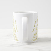 フェスティバルゴールデンメリークリスマスツリー専門 ジャンボコーヒーマグカップ (裏面)