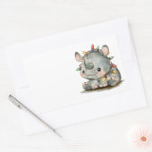 フェスティバルサイ 長方形シール (封筒)