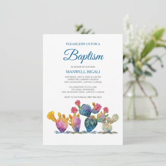 フェスティバルサボイバプティスフィエスタ 招待状 (スタンド正面)