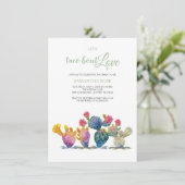 フェスティバルサボスブライダルシャワーフェスタ 招待状 (スタンド正面)