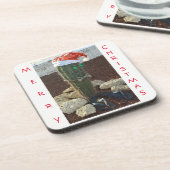 フェスティバルサボテンの植物ビューコースター コースター (左側)