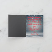 フェスティバルサンタとフレンズのクリスマスカード シーズンカード (内部)