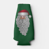 フェスティバルサンタのカーリーヒゲ ボトルクーラー (正面)