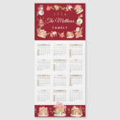 フェスティバルサンタギンガーブレッドハウス2024磁気カード (正面)