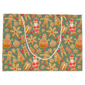 フェスティバルサンタクリスマス抱き枕 ラージペーパーバッグ (裏面)