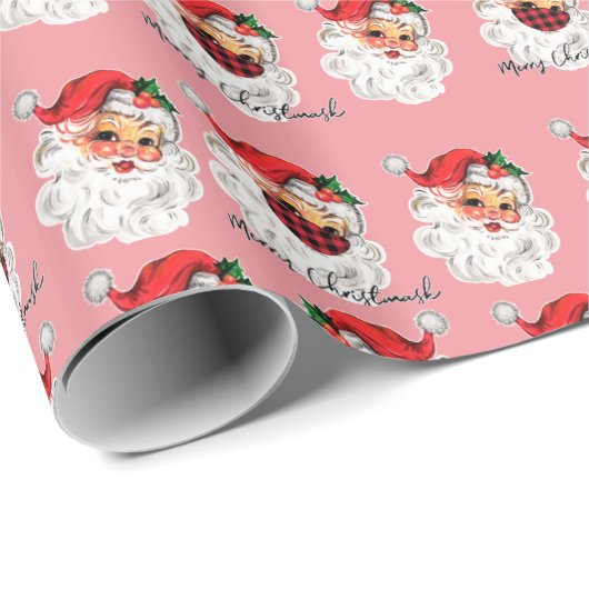 フェスティバルサンタクロースクリスマスラッピング紙 ラッピングペーパー (ロールコーナー)