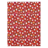 フェスティバルサンタクロースパターン テーブルクロス (正面)