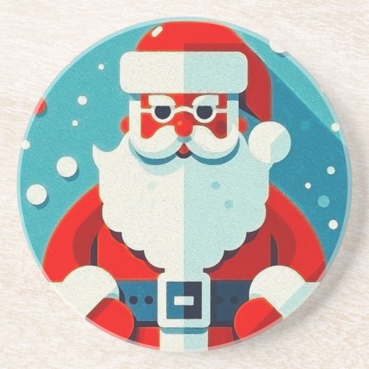 フェスティバルサンタクロース コースター (正面)