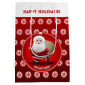 フェスティバルサンタクロース ミディアムペーパーバッグ (裏面)