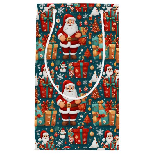 フェスティバルサンタデライト スモールペーパーバッグ (正面)