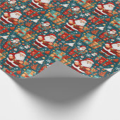 フェスティバルサンタデライト ラッピングペーパー (角)