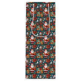 フェスティバルサンタデライト ワインギフトバッグ