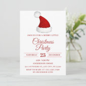 フェスティバルサンタハットクリスマスパーティー 招待状 (スタンド正面)
