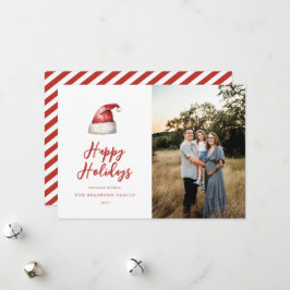 フェスティバルサンタハット写真 シーズンカード