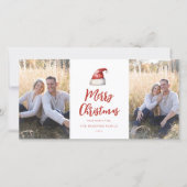 フェスティバルサンタハット2写真 シーズンカード (正面)