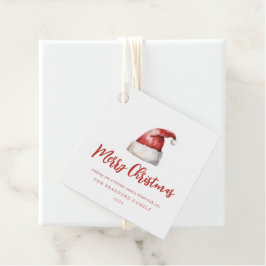 フェスティバルサンタハット フェイバータグ