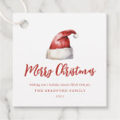 フェスティバルサンタハット フェイバータグ (正面)