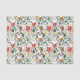 フェスティバルサンタパターン 薄葉紙