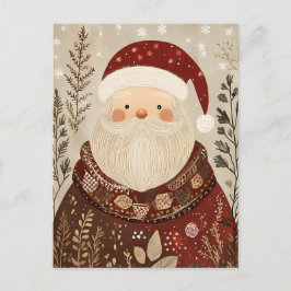 フェスティバルサンタ節クリスマスグリーティング ポストカード