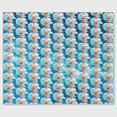 フェスティバルサーフィンサンタビーチアフリカンアメリカン ラッピングペーパー (フラット)