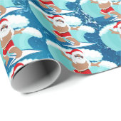 フェスティバルサーフィンサンタビーチアフリカンアメリカン ラッピングペーパー (ロールコーナー)