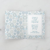 フェスティバルシックフローラマンダラスノーフレークのパターン カード (内部)