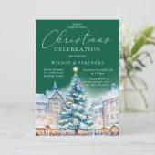 フェスティバルシティ企業のクリスマスパーティー 招待状 (スタンド正面)