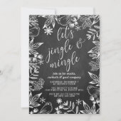 フェスティバルシャルボードジングル&ミングルホリデーパーティー 招待状 (正面)