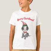 フェスティバルシュナザーパピーメリークリスマス Tシャツ (正面)