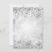 フェスティバルシルバーウィンターダイアモンズクリスマスパーティー 招待状 (裏面)