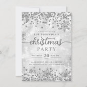 フェスティバルシルバーウィンターダイアモンズクリスマスパーティー 招待状 (正面)