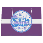 フェスティバルシークレットサンタホリデイ抱き枕 ラージペーパーバッグ (正面)