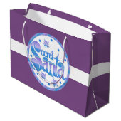 フェスティバルシークレットサンタホリデイ抱き枕 ラージペーパーバッグ (裏面アングル)