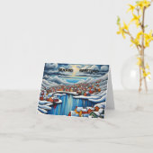 フェスティバルシーズンカード102 カード (黄色い花)