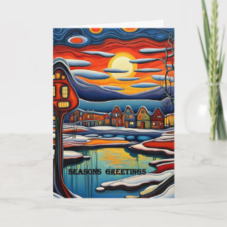 フェスティバルシーズンカード107 招待状