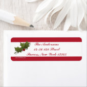 フェスティバルシーズン差出人住所ラベル ラベル (インサイチュ)