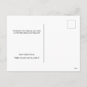 フェスティバルシーライオンズシーズングリーティングウォーターカラー シーズンポストカード (裏面)