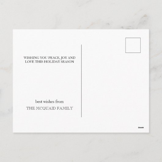 フェスティバルシーライオンズシーズングリーティングウォーターカラー シーズンポストカード (裏面)