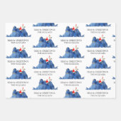 フェスティバルシーライオンズシーズングリーティングウォーターカラー ラッピングペーパーシート (正面)